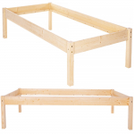 Voodi &uuml;hekohaline Springos BD004, 90 x 200 cm, ilma madratsita