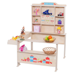 M&auml;ngupoe komplekt, puidust pood, pruun