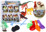 Arheoloogi komplekt, dinosaurus Lean Toys Dino World, mitmev&auml;rviline