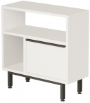 &Ouml;&ouml;kapp Kalune Design ON6-W, valge v./must v., 60 cm x 25.5 cm x 60 cm