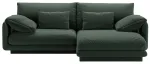 Nurgadiivan Micadoni Torino Structured, roheline v., parem, 220 x 170 cm x 83 cm