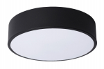 Valgusti plafoon Lucide Unar 79185/20/30, LED, 2700 &deg;K, 1 x 12 W, must v.