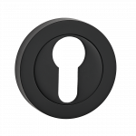 Ukse lukuaugu kate Kuchinox LO1_912A, must v., 5 cm x 5 cm, &Oslash; 5 cm