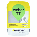 Tsementkrohvisegu Saint-Gobain Weber TT, tasandav, hall v., 20 kg