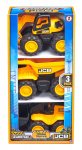 Ehituss&otilde;idukid Teamsterz JCB Tough Trucks, kollane v.