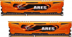 Operatiivm&auml;lu (RAM) G.SKILL Ares F3-1600C10D-16GAO, DDR3, 16 GB, 1600 MHz