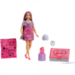 Nukk aksessuaaridega Mattel Barbie Party Unboxed Glam, 29 cm, mitmev&auml;rviline