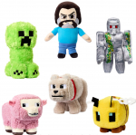 Pehme m&auml;nguasi Mattel Minecraft HBN39, (v&auml;rv/disain valitakse juhuslikult), 20 cm