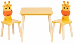 Lastetoa komplekt EcoToys Giraffe 6162, kollane v./oranž v./pruunikas v.