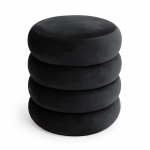 Tumba Akord Snuggo, must v., 42 cm x 42 cm x 44.5 cm