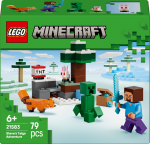 Konstruktor LEGO&reg; Minecraft&reg; Steve'i seiklus taigas 21583, 79 tk