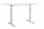 Kirjutuslaud reguleeritava k&otilde;rgusega Sun-Flex EasyDesk Adapt III, valge v.