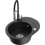 K&ouml;&ouml;givalamu Mexen Kevin, grafiit, 45.8 cm x 58.6 cm x 19 cm, h&otilde;be v./must v.