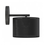 Valgusti seinale Emibig Lux K1, E27, 1 x 15 W, must v., 20 x 20 cm