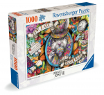Pusle Ravensburger Fashionably Late, 50 cm x 70 cm, 1000 tk, mitmev&auml;rviline