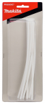 Liimipulk Makita PR00000037, 23 cm x 0.5 cm, valge v., 10 tk