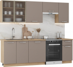 K&ouml;&ouml;gikomplekt Alicante, tamm v./beež v./cremona oak v., 2.4 m