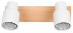 Valgusti lagi Reality Pierre R81982031, GU10, 2 x 10 W, valge v.