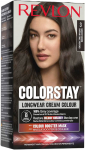 Juuksev&auml;rv Revlon Color Stay, 03 Darkest Brown, 165 ml