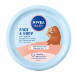 N&auml;o- ja kehakreem, niisutav, lastele Nivea Baby Soft, 200 ml