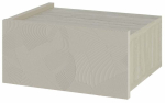 &Ouml;&ouml;kapp Kalune Design Onda LED, sandstone/travertine v., 18.5 cm x 38.4 cm x 31 cm