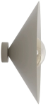 Valgusti seinale Emibig Mono K1M, E14, 1 x 10 W, beež v./merevaigu-kollane v. / beež v., 40 x 40 cm