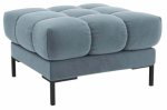 Tumba Cosmopolitan Design Bali Bluvel 06, helesinine v., 60 cm x 60 cm x 41 cm
