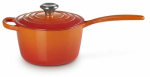 Emailitud malmpott Le Creuset, &Oslash;16 cm, 1.5 l, oranž v.