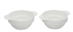 Kastmekauss, komplekt Kitchen&GO, 15.3 cm x 5.8 cm, &Oslash; 12.5 cm, valge v., keraamiline