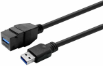 Kaabel Vivolink PROKEYUSB3AFM3B USB Type-A Female, USB Type A Male, 3 m, must v.