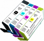 Tindiprinteri kassett Uprint H-364XL, sinine v./must v./punane v.