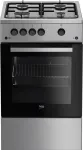 Gaasipliit gaasiahjuga Beko FSG52020FX