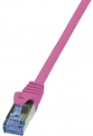 Juhe Logilink CAT 6a S/FTP CQ3069S RJ-45 8P8C, RJ-45 8P8C, 3 m, roosa v.
