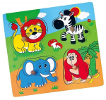 Pusle VIGA Wild Animals, 4 tk