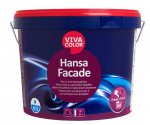 V&auml;rvi alus Vivacolor Hansa Facade, emulsiooni-, t&auml;ismatt, 9 l