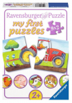 Pusle Ravensburger My First puzzle 07333, 18 cm x 10 cm, 18 tk, mitmev&auml;rviline