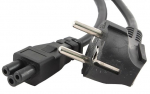 Juhe Gembird PC-186-ML12 Elektros tinklo, IEC C5, 1.8 m, must v.