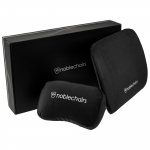 Istmepadi Noblechairs Memory Foam Cushion Set, must v., 30 cm x 8.5 cm, 2 tk