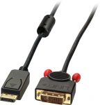Juhe Lindy DisplayPort To DVI-D Displayport, DVI 24+1 male, 1 m, must v.