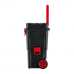 T&ouml;&ouml;riistakast, 45 cm x 36 cm x 64 cm, must v.