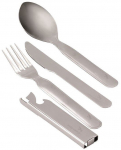 Matka s&ouml;&ouml;giriistad Easy Camp Travel Cutlery Deluxe, roostevaba teras, hall