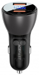 Auto laadija AceFast B7 Dual USB, 2 x USB, must v., 45 W