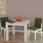 Laud Kalune Design Single, valge v., 90 cm x 90 cm x 78 cm