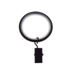 Klambritega r&otilde;ngad Domoletti 90220024, 1.9 cm, must v., 10 tk