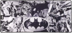 Hiirematt Subsonic Batman - Anti-Rutsch-Mauspad XXL SA5589-B1, 90 cm x 40 cm x 0.3 cm, valge v./must v.