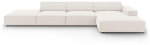 Nurgadiivan Micadoni Home Jodie 5 Seats, hele pruun v., parem, 341 x 166 cm x 70 cm