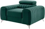 Tugitool Laurence Nube 35, t&uuml;rkiissinine v./roheline v., 97 cm x 125 cm x 105 cm