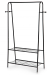 Riidestange ModernHome GH-207, 149 cm, must v.