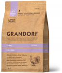 Kuiv koeratoit Grandorf 4 Meat Adult, kalkun, 3 kg