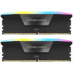 Operatiivm&auml;lu (RAM) Corsair Vengeance RGB Black, DDR5, 64 GB, 6000 MHz